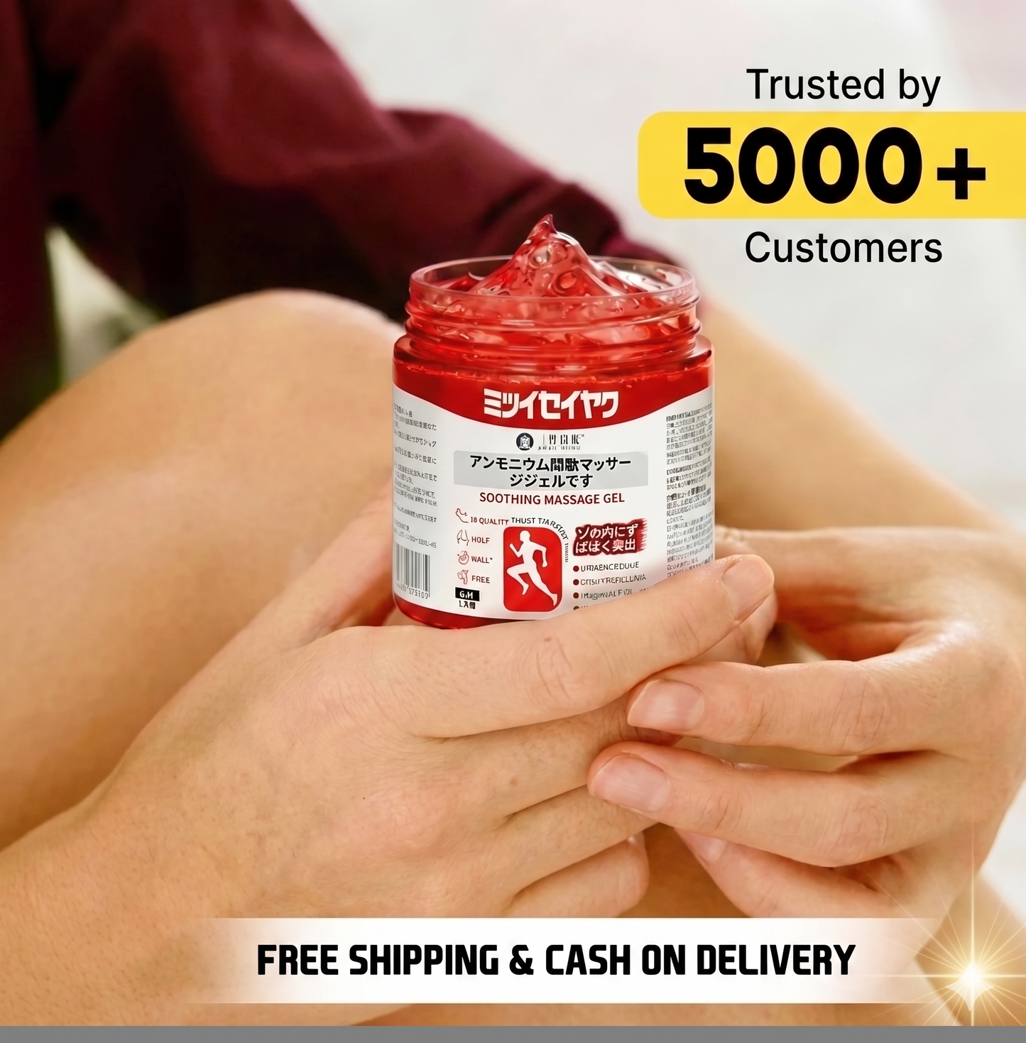 Nexora ZenFlex™ Cooling & Warming Massage Gel  Relax. Refresh. Everyday Comfort.